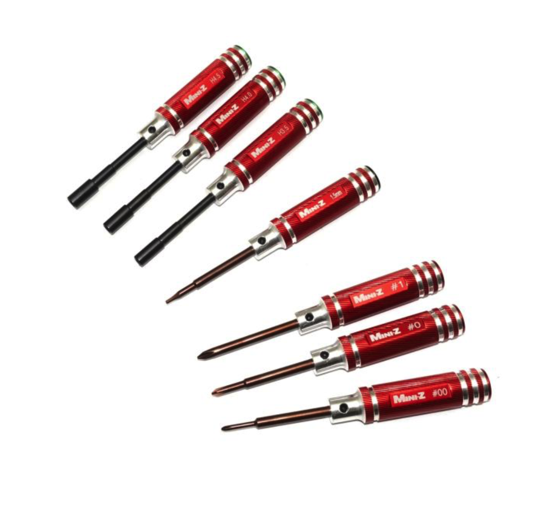 Pre-Order MINI-Z SP Tool Set 2 (Red) OPM55th