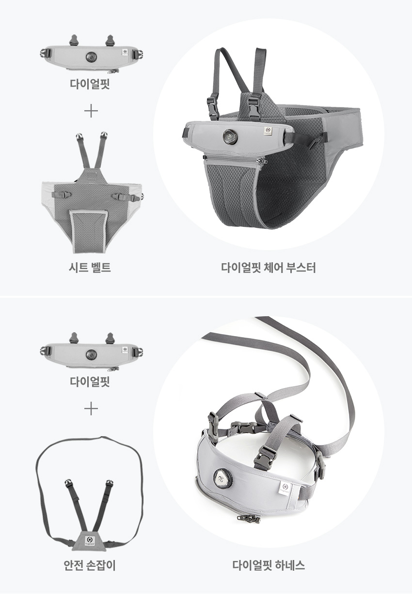 Hugpapa Dial-Fit 2合1 幼兒座椅及學行帶