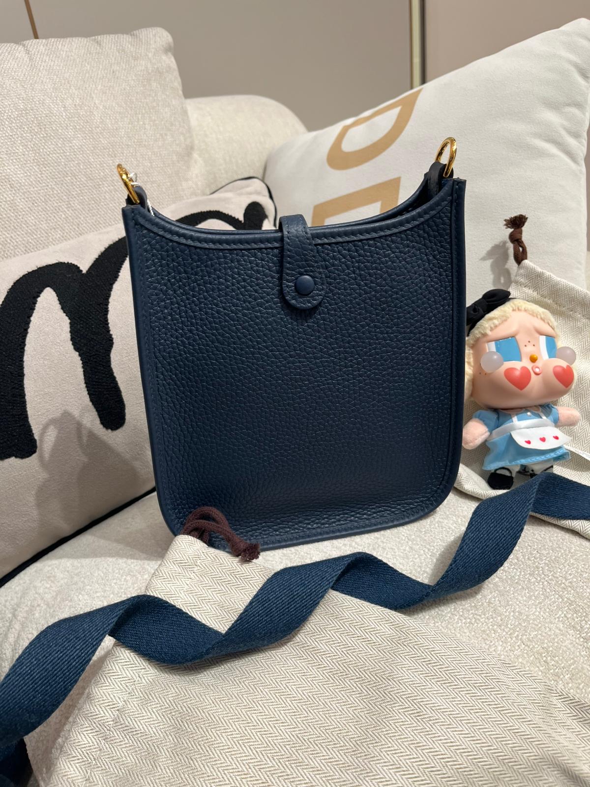 全新 Hermes Mini Evelyne Stamp B, 100%Authentic,全新未使用品  ✅Dust bag ✅Box