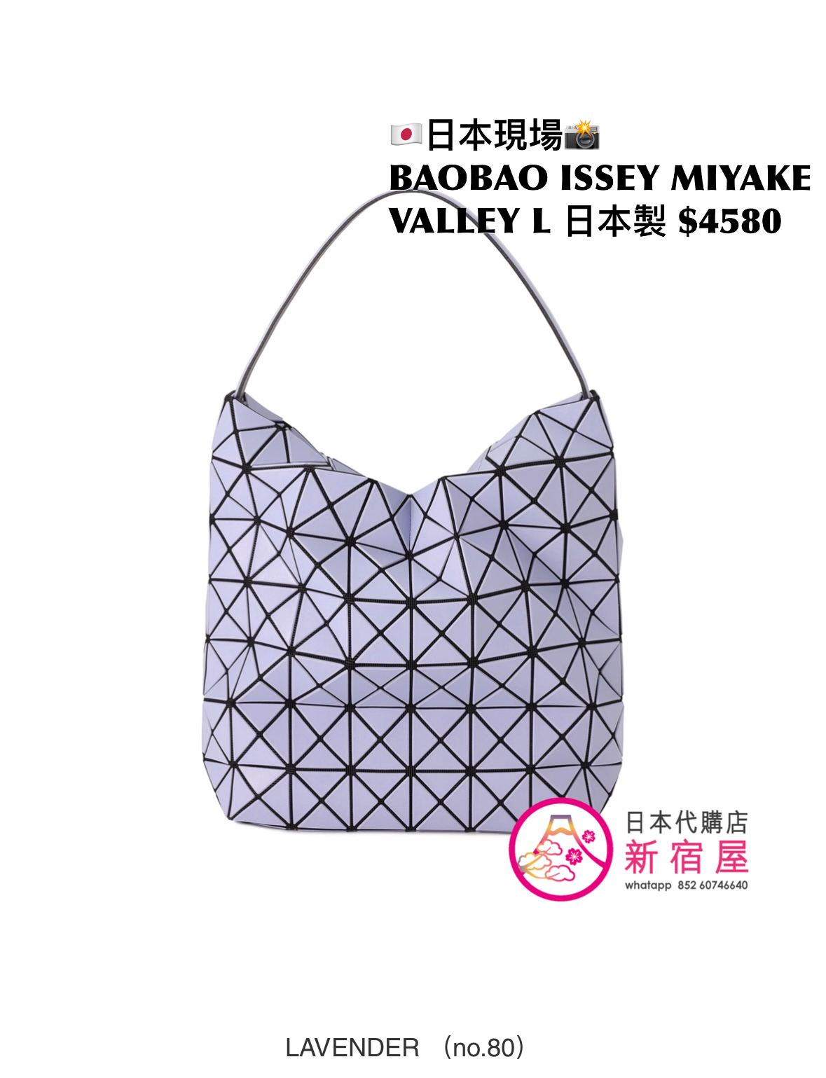 BAOBAO ISSEY MIYAKE VALLEY L