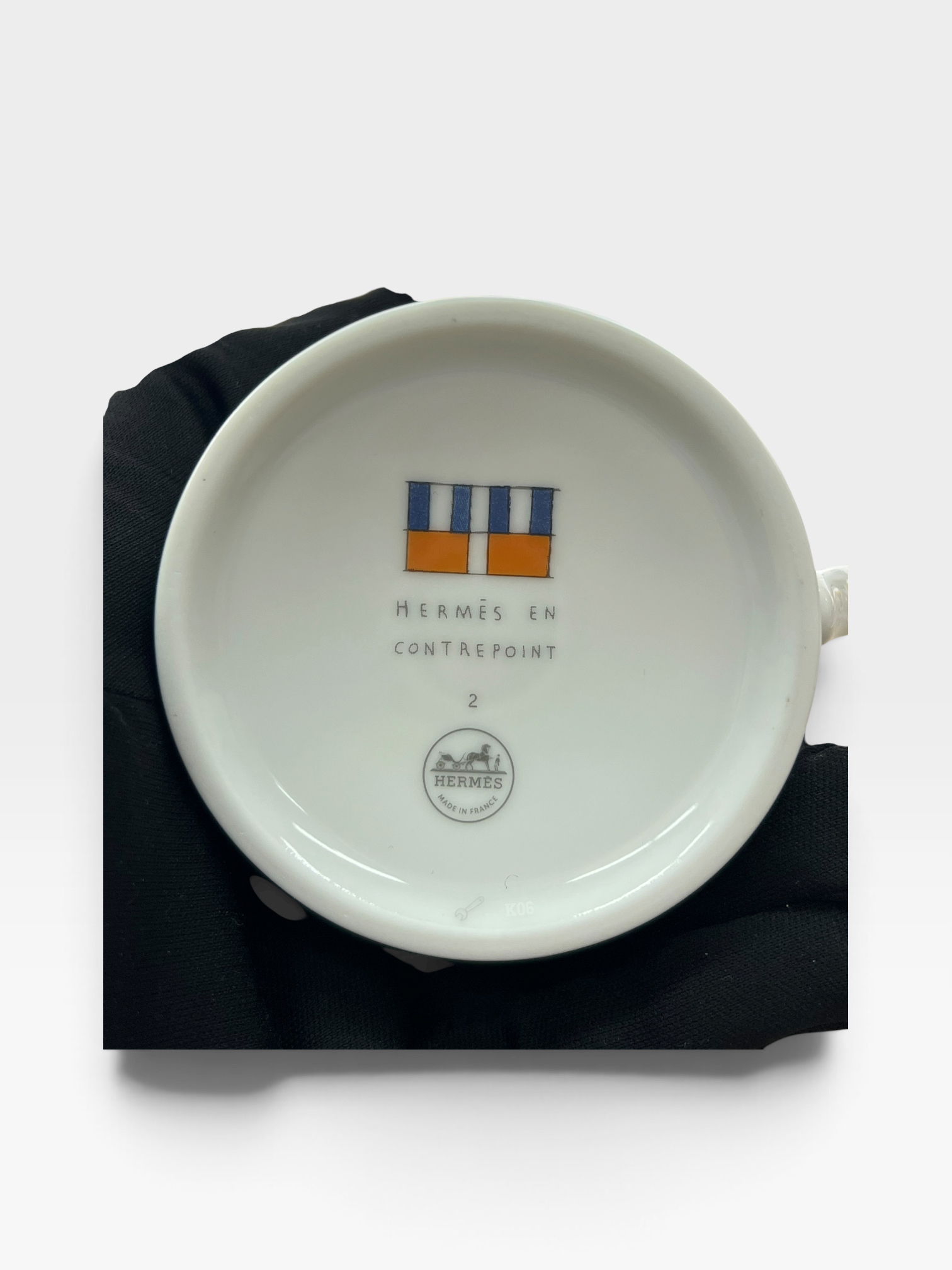 Pre-owned HERMÉS EN Contrepoint Mug Cup / Product Code:083104