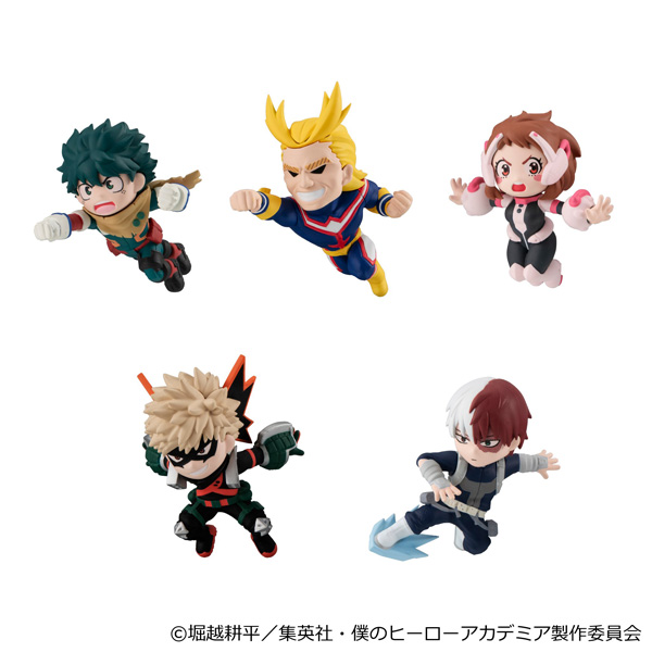 (預訂訂金 $100) (總價 $346) MegaHouse Tobimas 我的英雄學院 (原盒6盒) (行版)