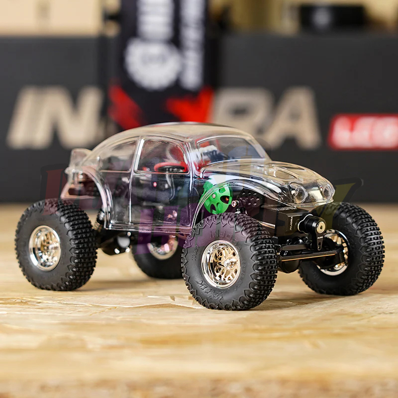 INJORA BUG30 Body with Magnetic Mount for 1/30 SCX30 CLEAR #530380