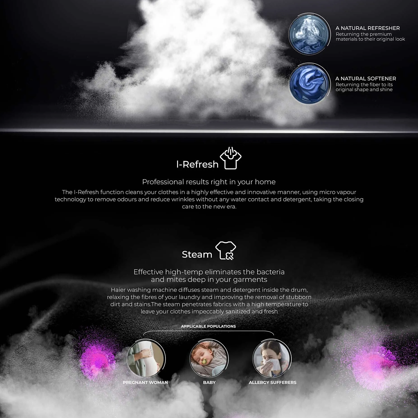 Haier 13kg/8kg Inverter Washer Dryer (HWD130-BP14959S8)