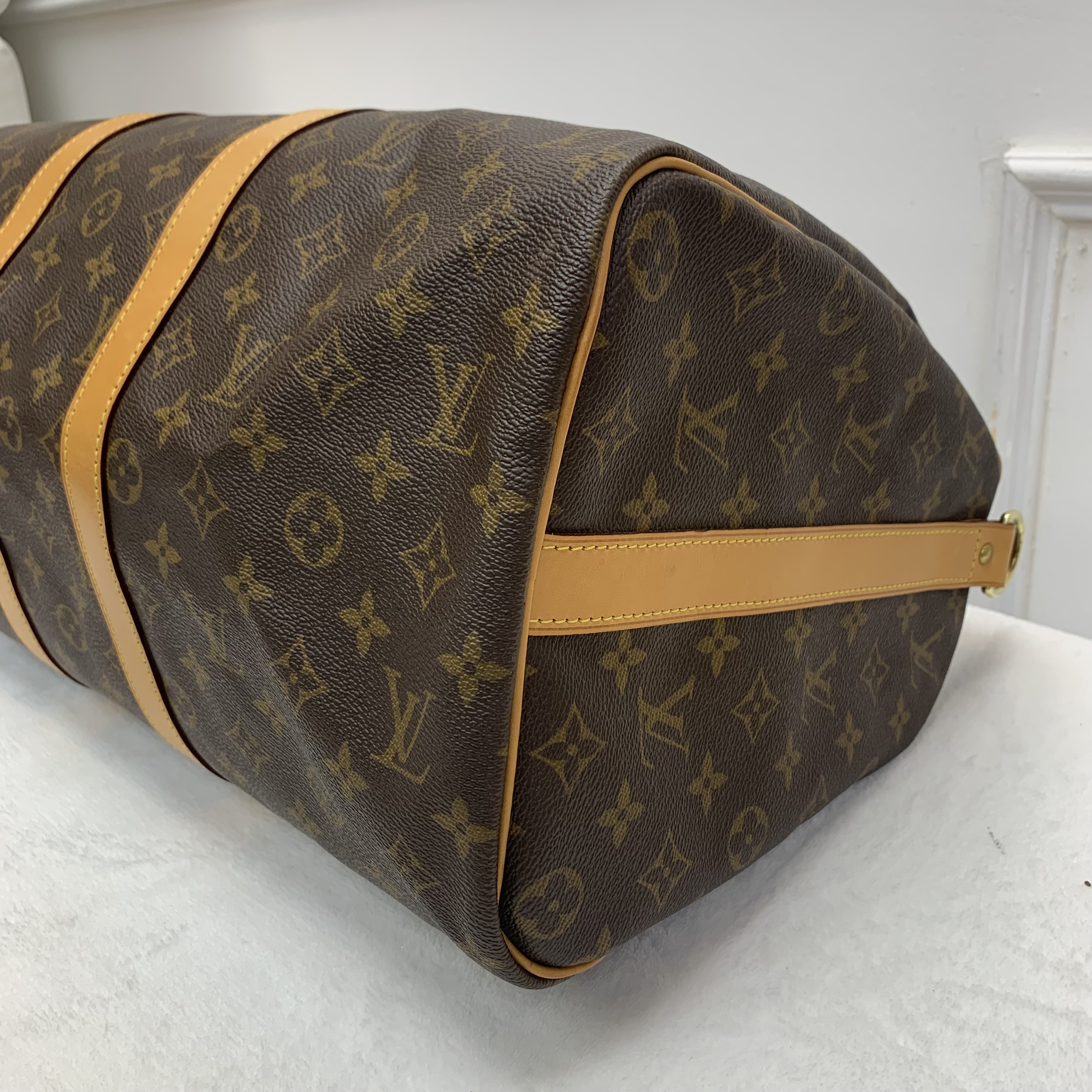 Louis Vuitton Monogram Keepall Bandoulière 旅行袋