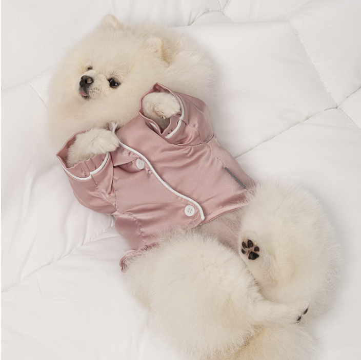 *SuperPet🇰🇷狗狗高級絲綢風睡衣