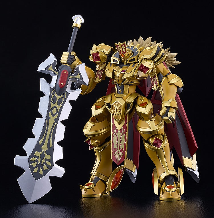 (預訂訂金 $100) (總價 $390) GSC MODEROID 騎士 & 魔法 戈德力歐 模型 (行版) Goldleo