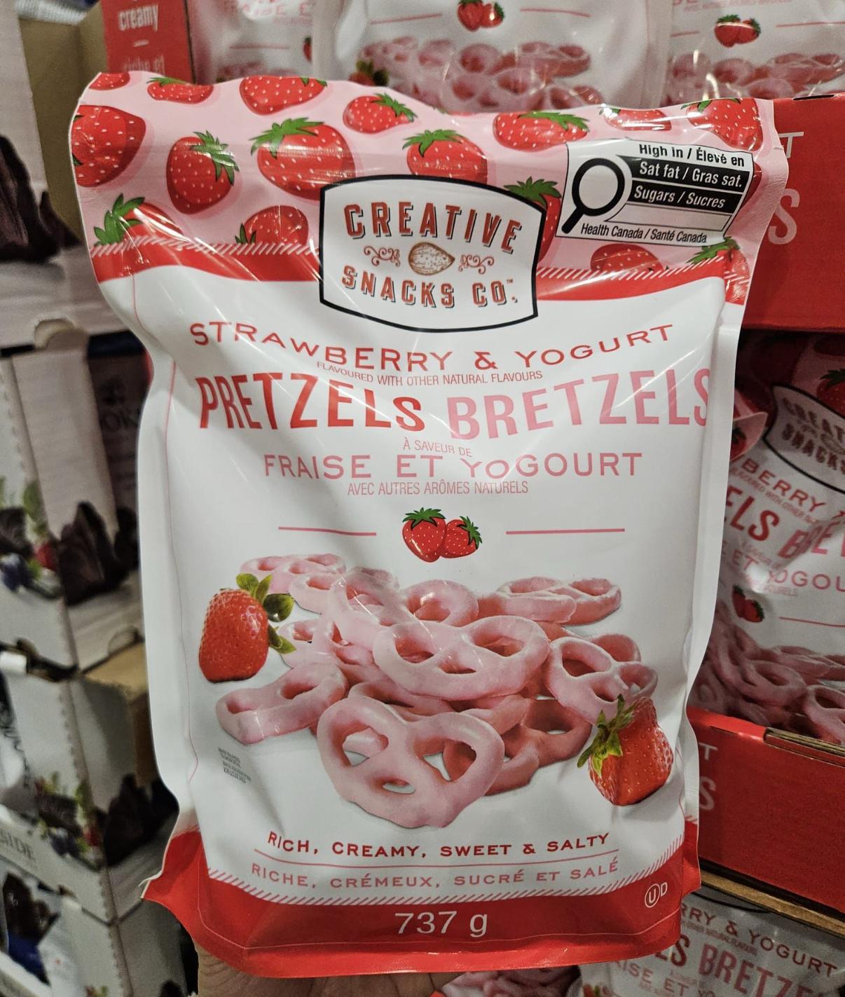 Creative Snacks Co 士多啤梨乳酪蝴蝶餅 737g