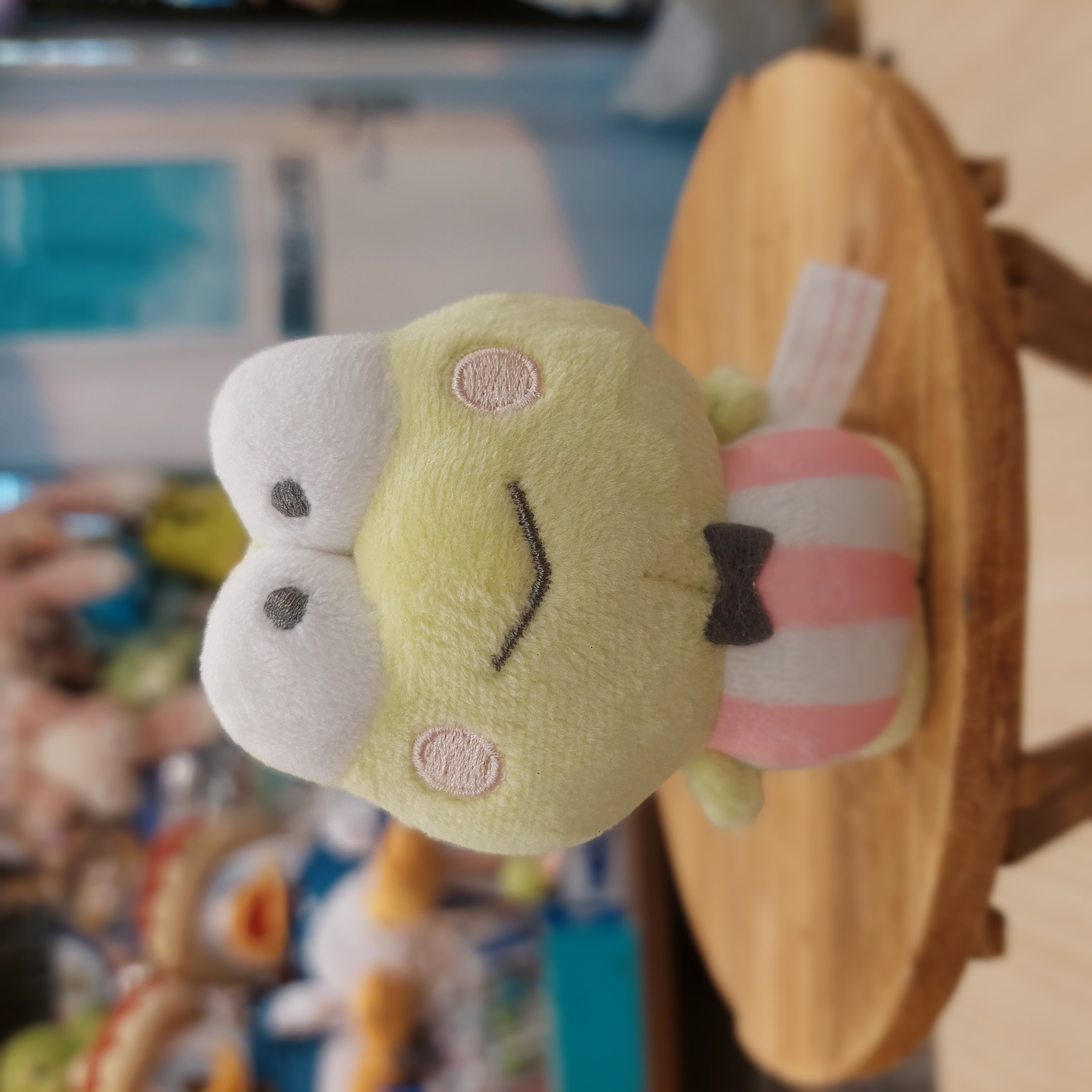 原裝日本 Sanrio 青蛙仔 KeroKeroKeroppi 公仔吊飾