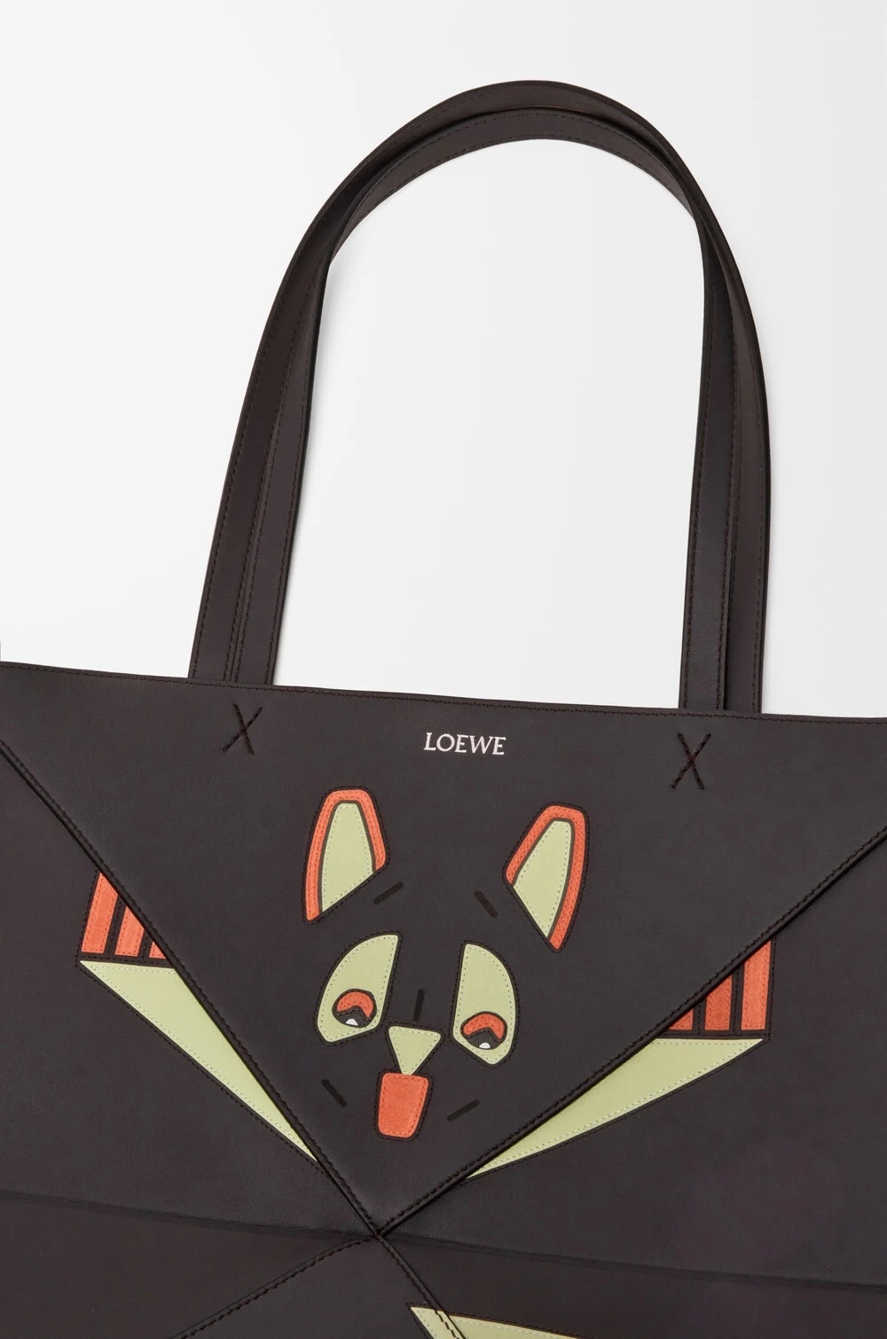 Loewe 女士 LOEWE x Louis Wain 单肩包均码码中号、25.5cm*14.5cm*31.5cm 