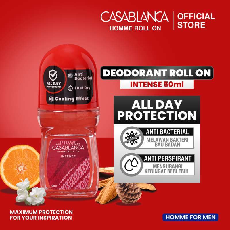 CASABLANCA MEN ROLL ON - RED