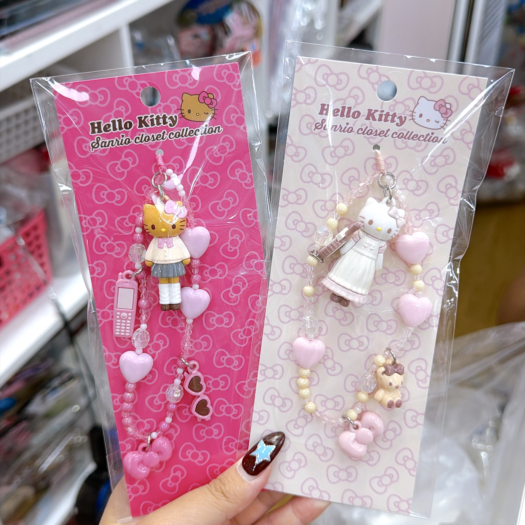 日本直送日本版長腿Hello Kitty生日系列電話繩