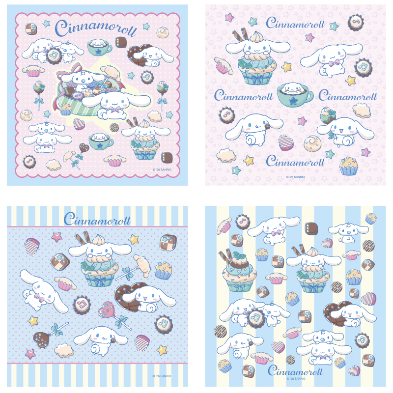 Cinnamoroll Origami Paper 手工紙 (4 Designs x 10pcs)