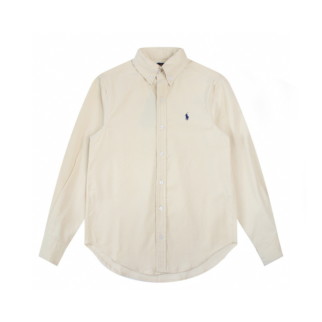 預訂 Polo Ralph Lauren燈芯絨小標刺繡恤衫 