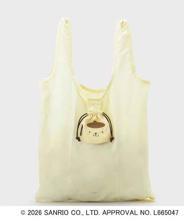 日本預訂📍日本index x 布甸狗30週年系列 - 摺疊環保袋