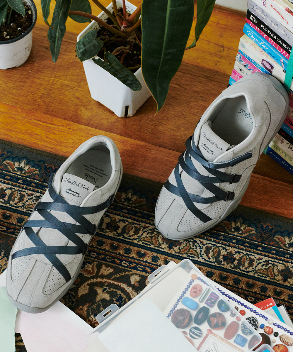 Rockfish Weatherwear ZANE X-STRAP SNEAKERS (SUEDE)