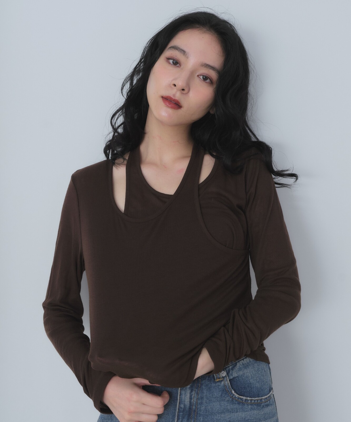 設計感薄長袖【JT031】