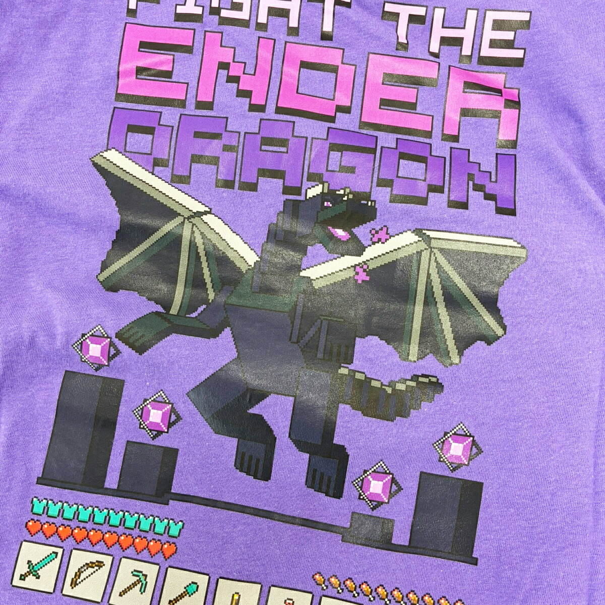 🆕【⭐訂購⭐】  日本直送🌀#Minecraft #TheEnderDragon 長袖家居服［2款選］🌀[ELCA-0222][260415]