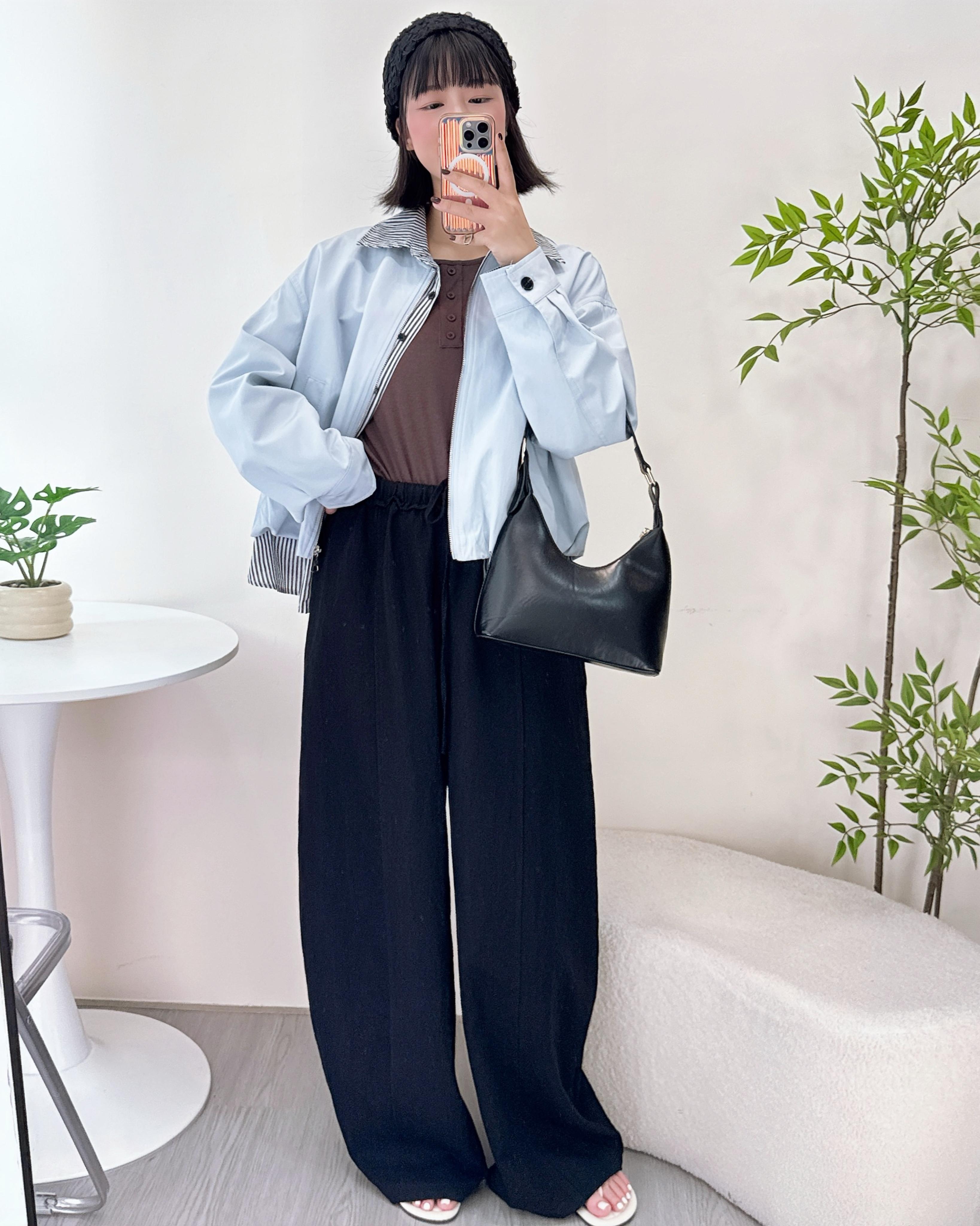 超舒服慵懶垂感滑嘟嘟麻棉闊褲 4色