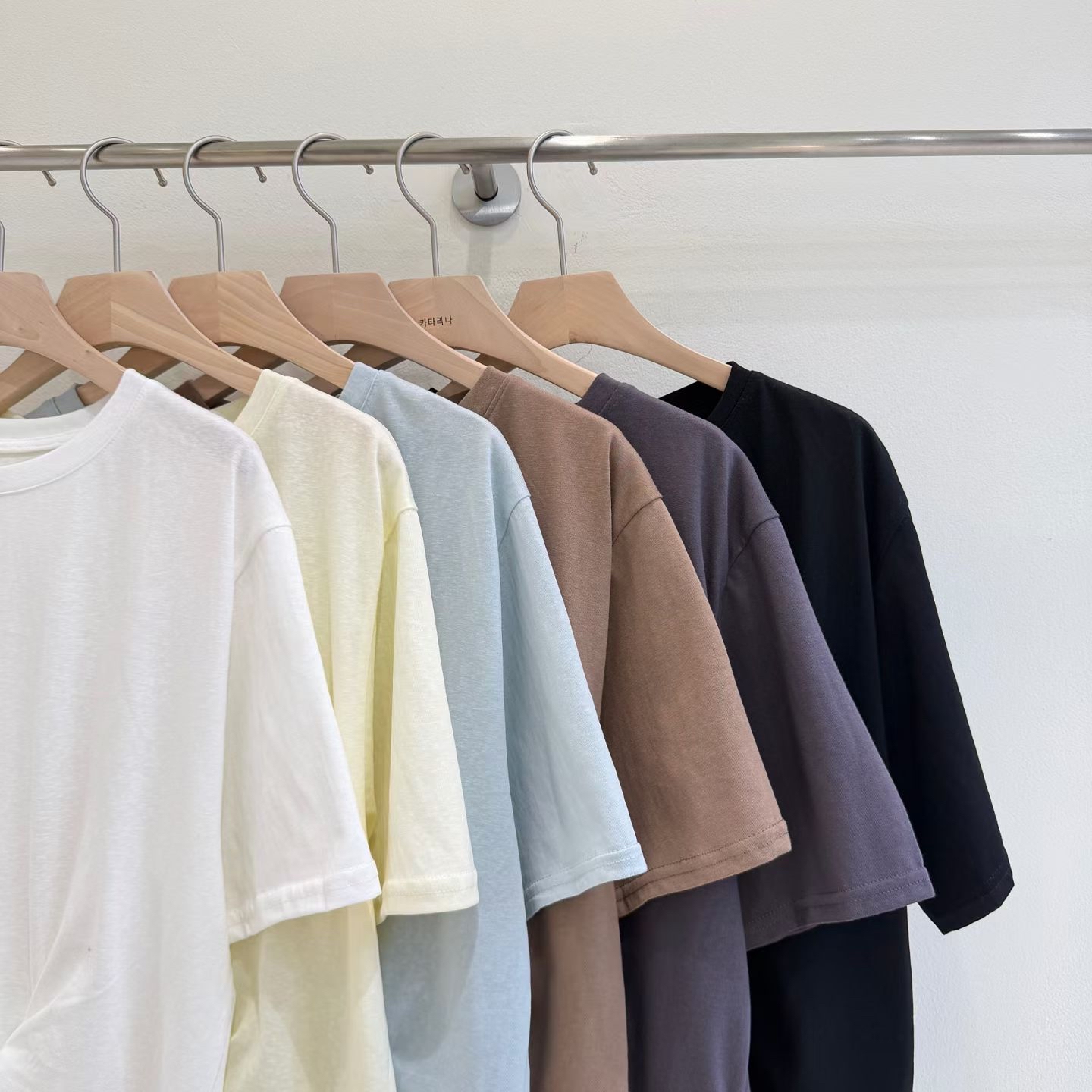 CT11 側收腰扭結棉質短袖