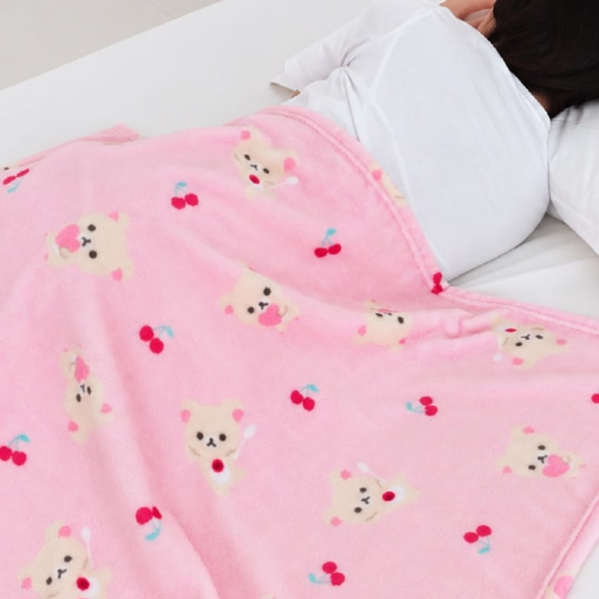 《預訂貨品》全新韓國限定 Rilakkuma 毛毯/披肩兩用