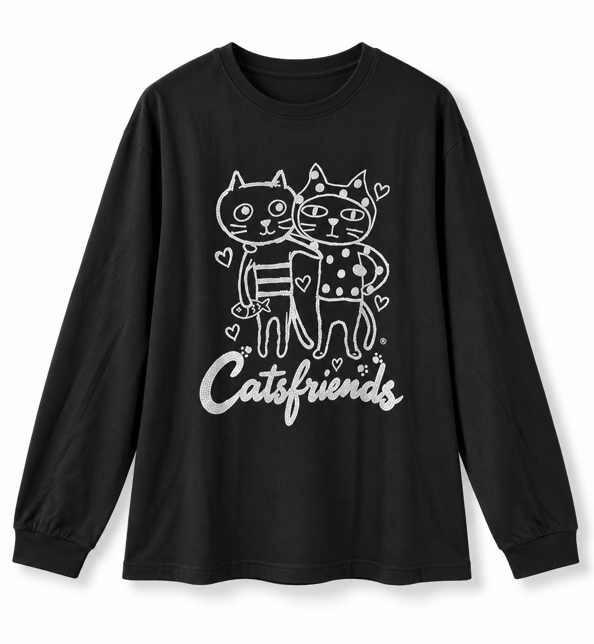 Casfriends Red L/Tee