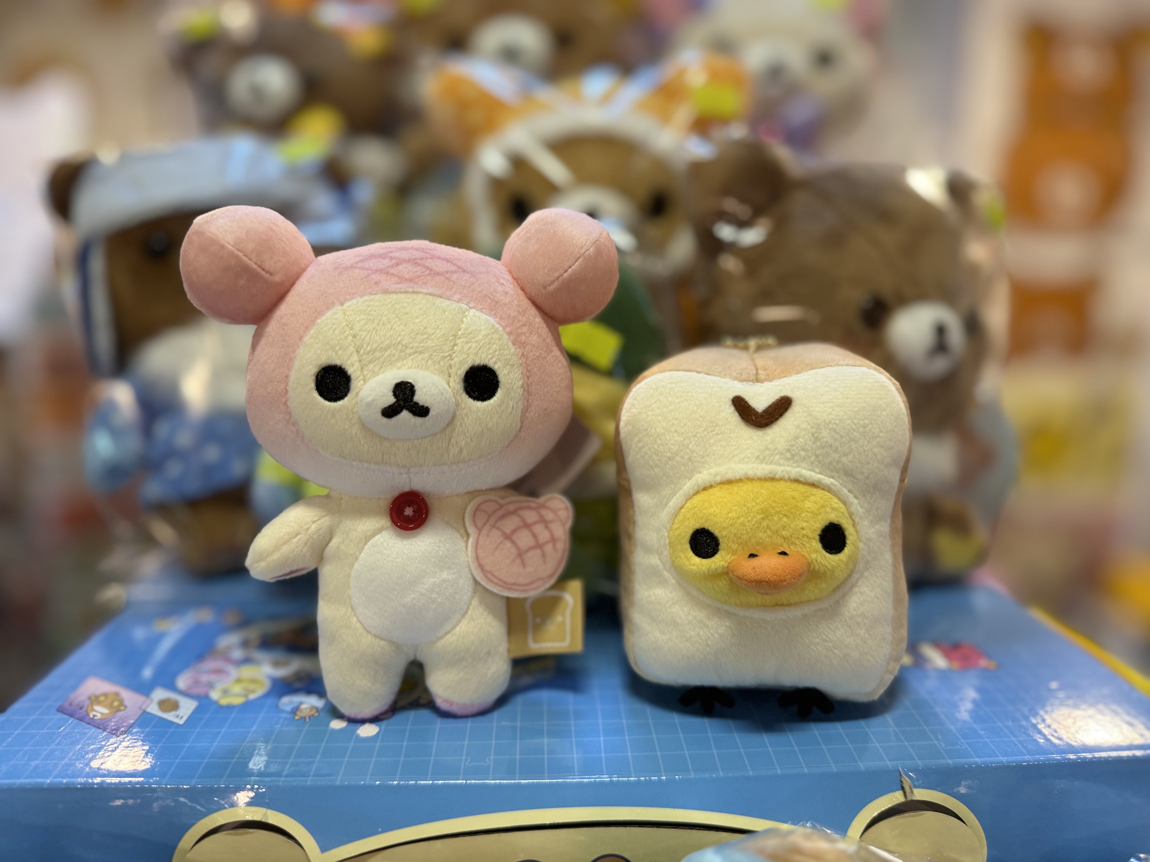 《現貨》全新Rilakkuma麪包造型掛飾 小白熊/小雞 
