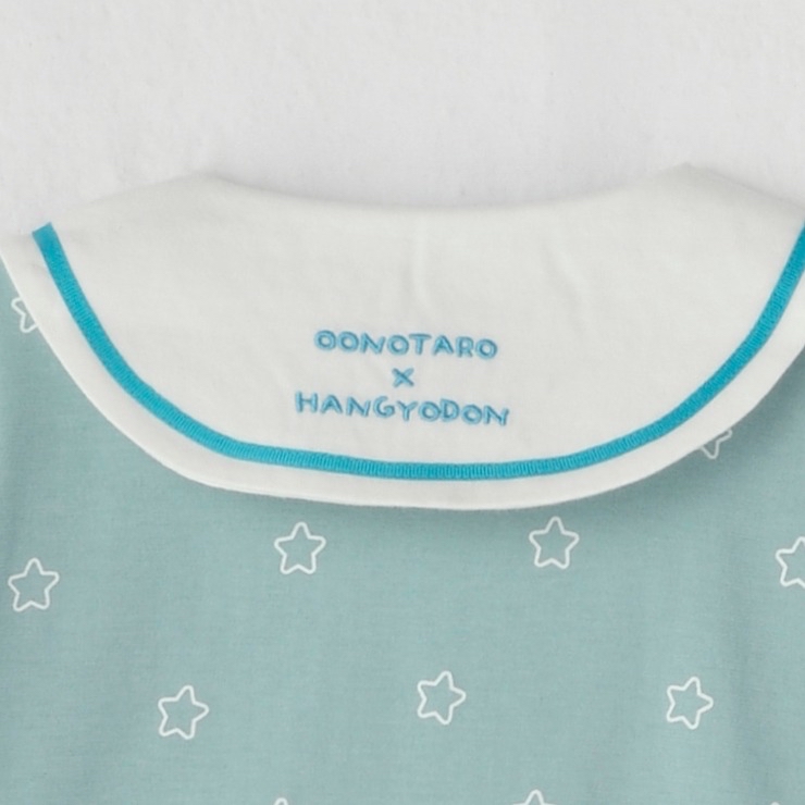 🇯🇵限量預訂 日本直送🇯🇵Oonotaro x Sanrio 水怪人物印花翻領短袖包屁衣