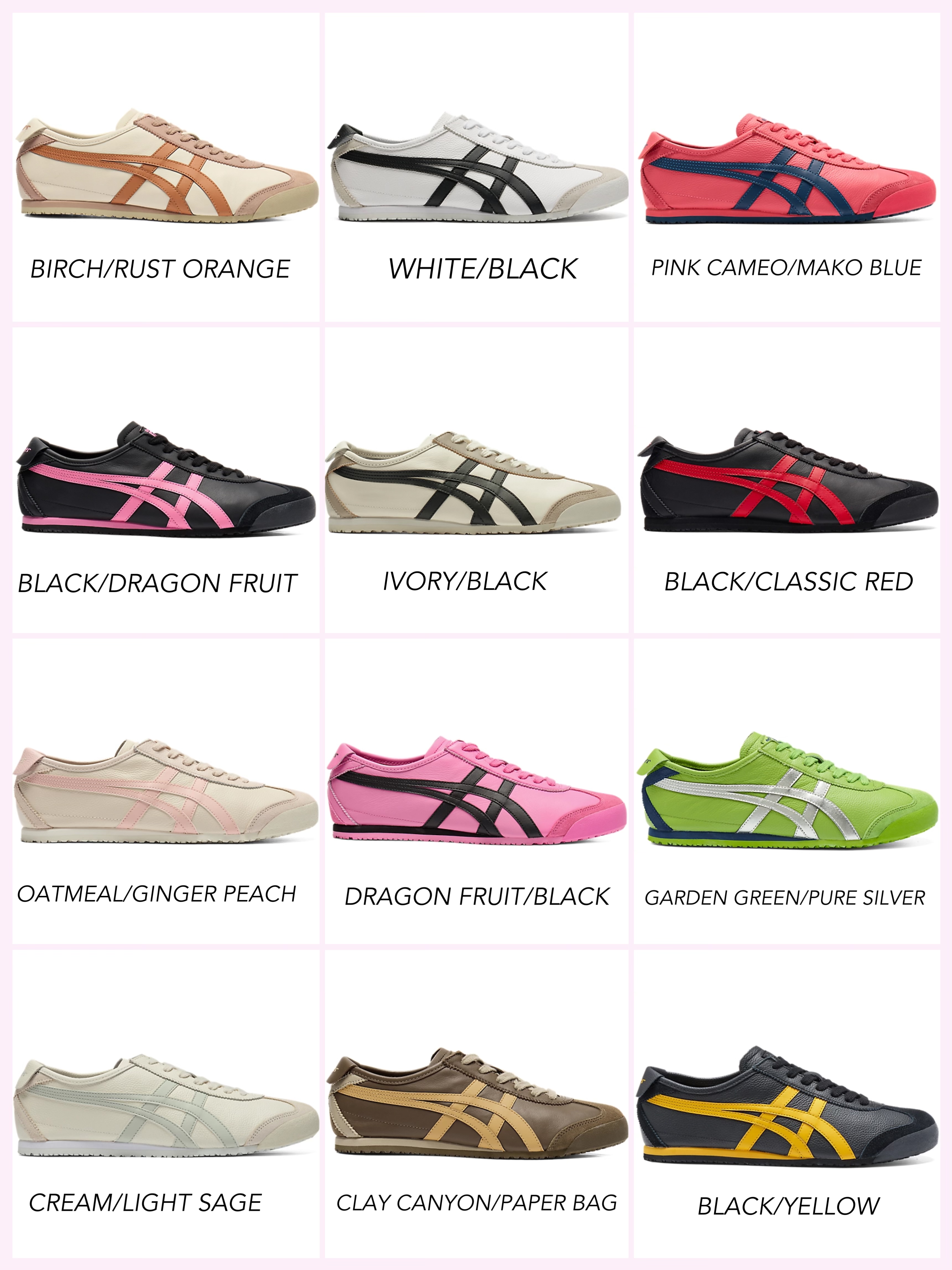 🇯🇵Onitsuka Tiger 鬼冢虎  “Mexico 66热卖系列”