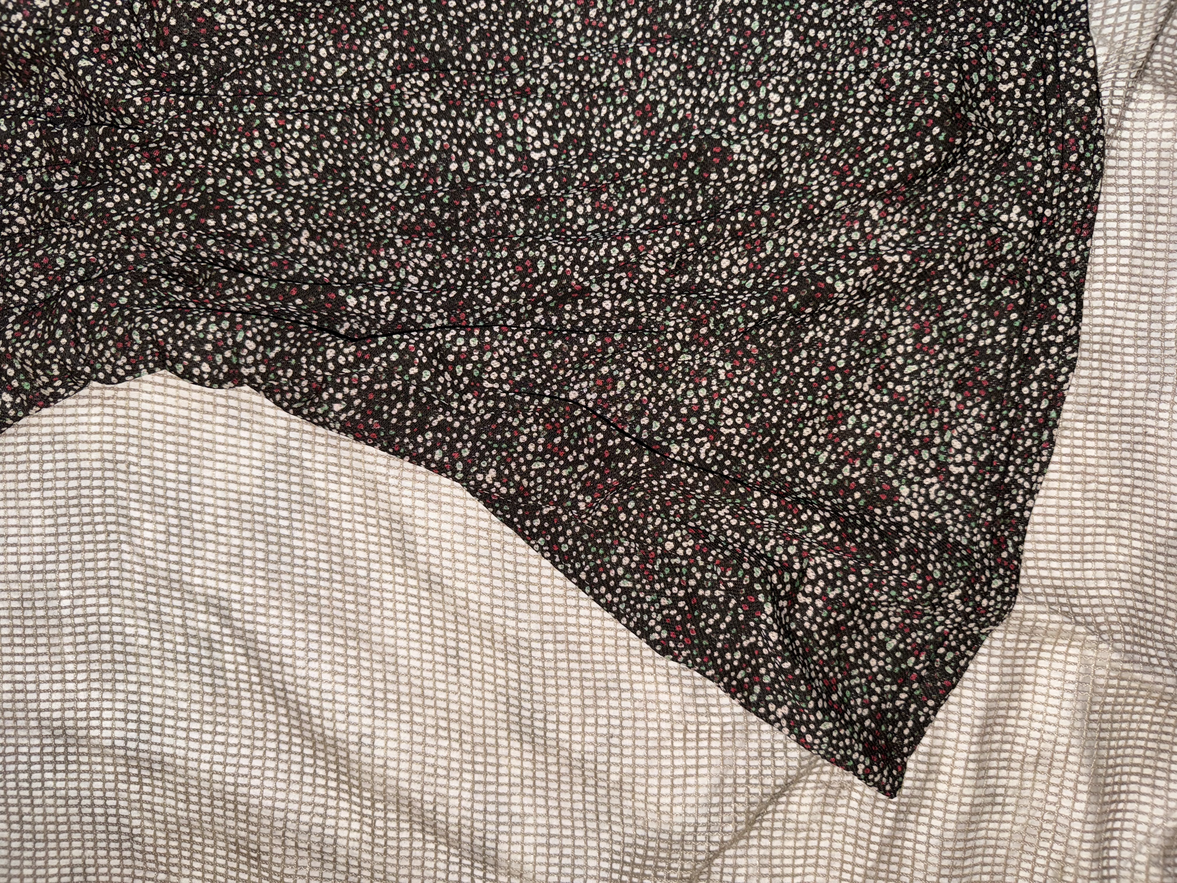 Brown Floral Dress Outer