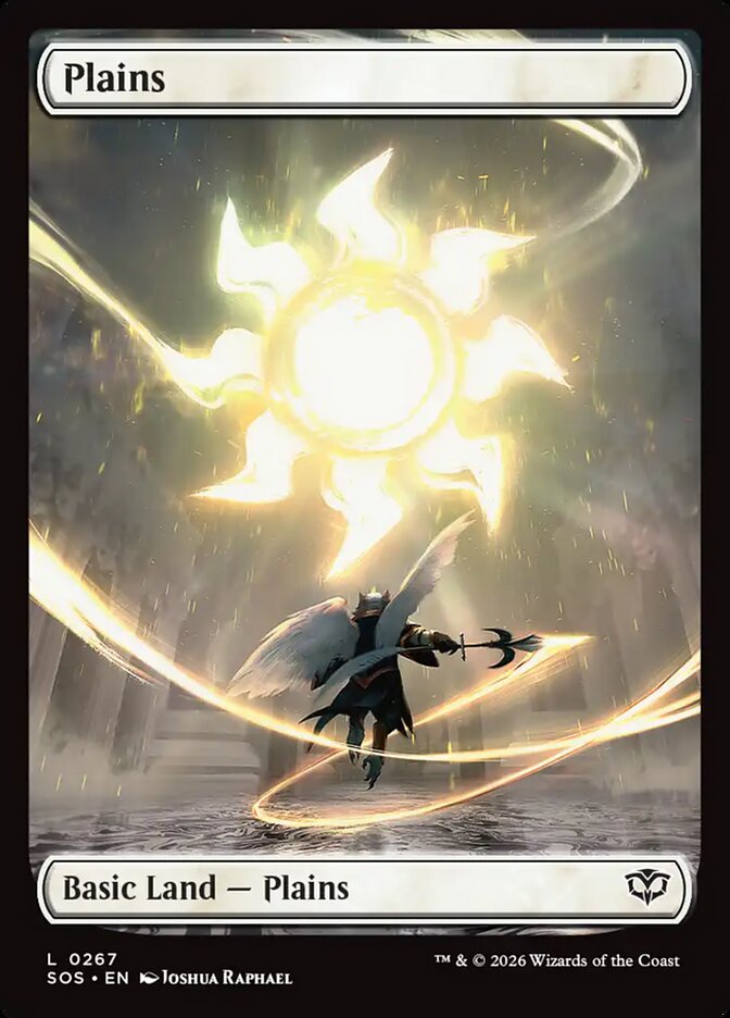 [EN] [Foil] Plains [SOS-267] C