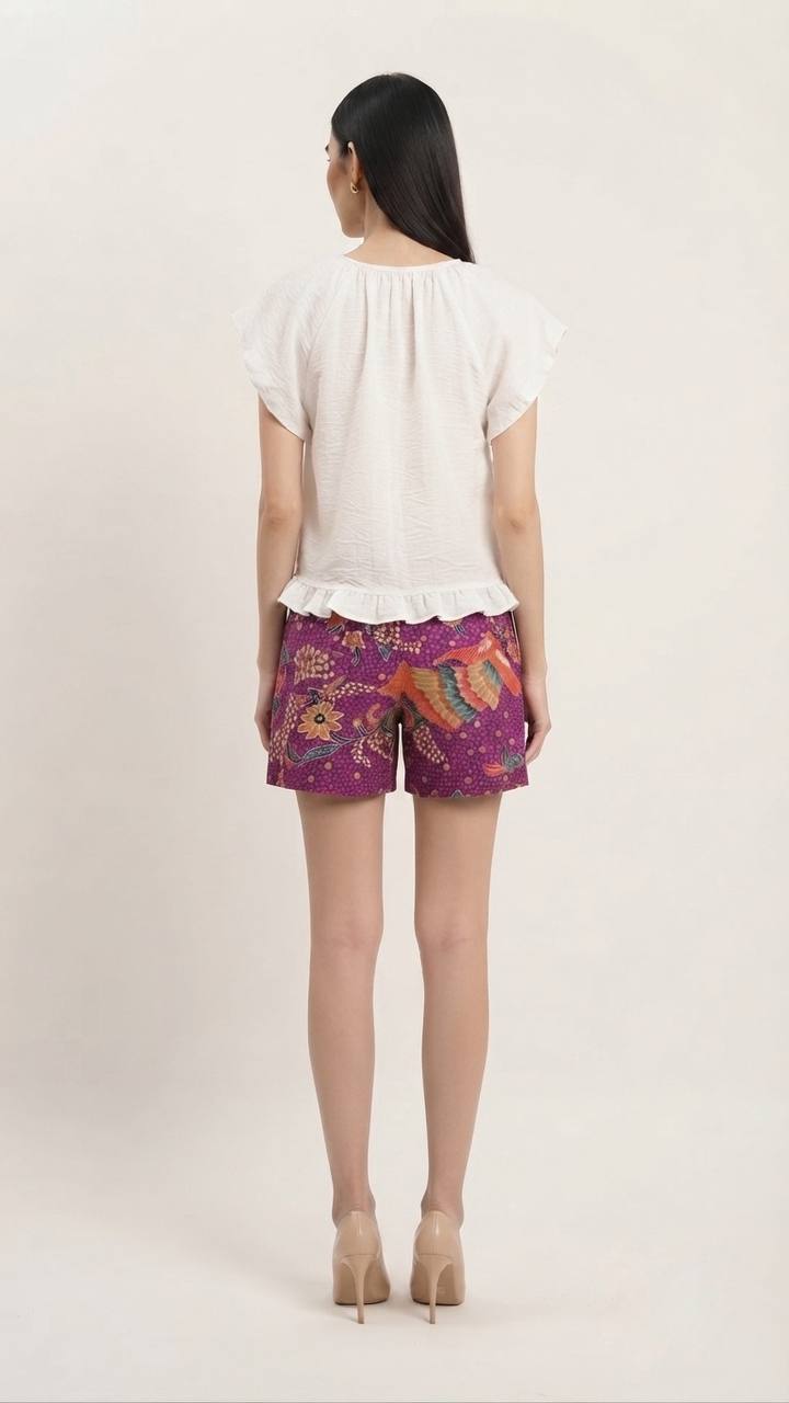 T2678 - Mekar Senja Batik Short 