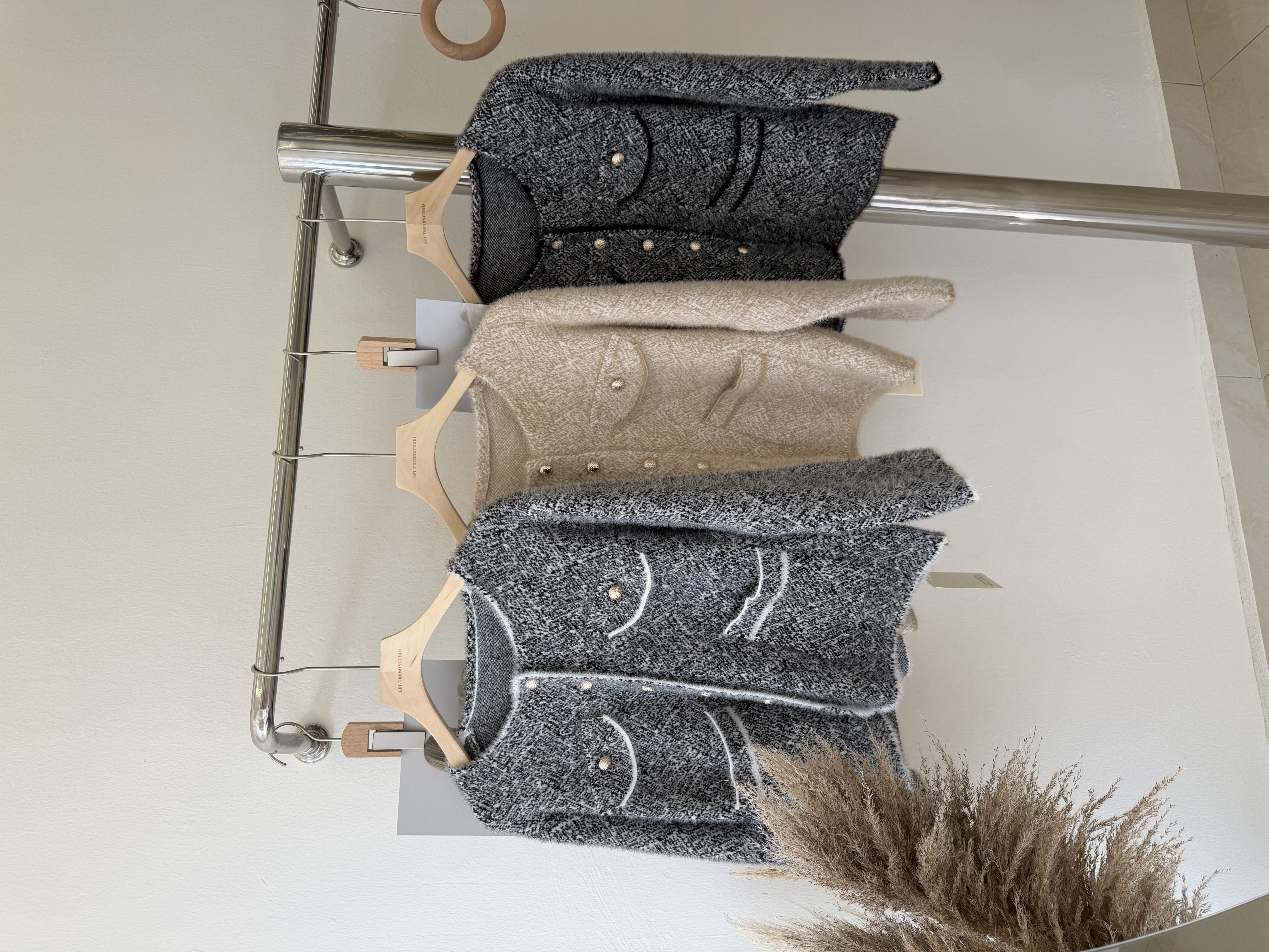 6606 名媛气质小香风外套