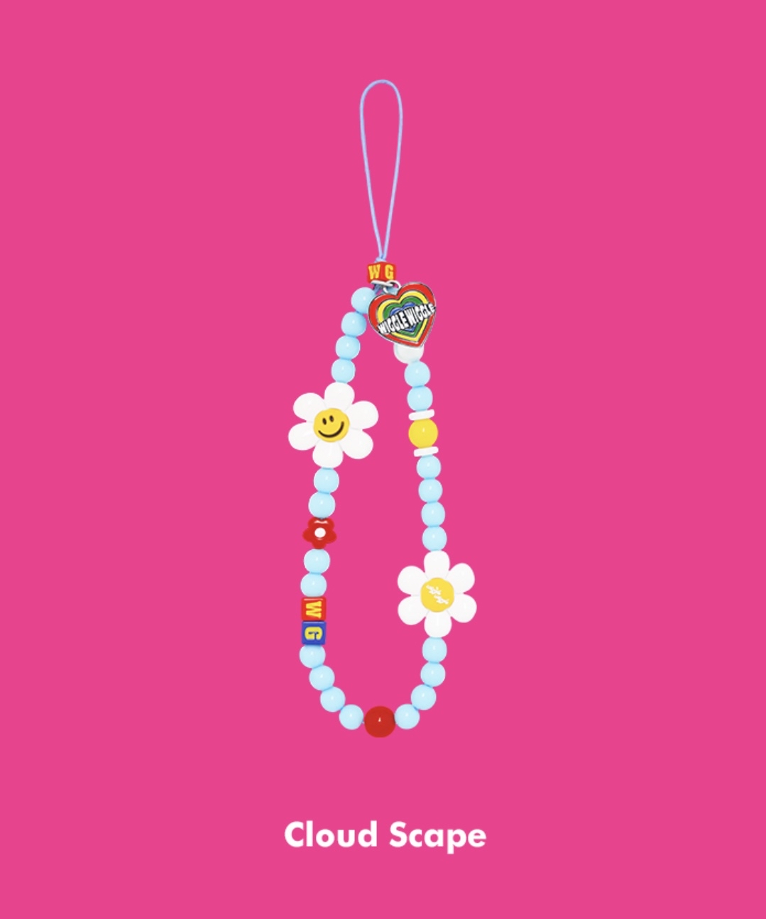 Wiggle wiggle 🌼 | 電話繩(Cloud scape)