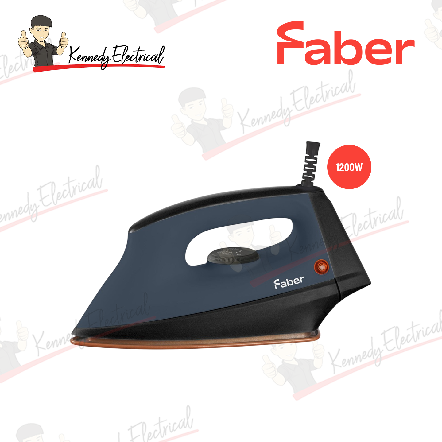 Faber 1000W Classic Iron FDI 1218BU