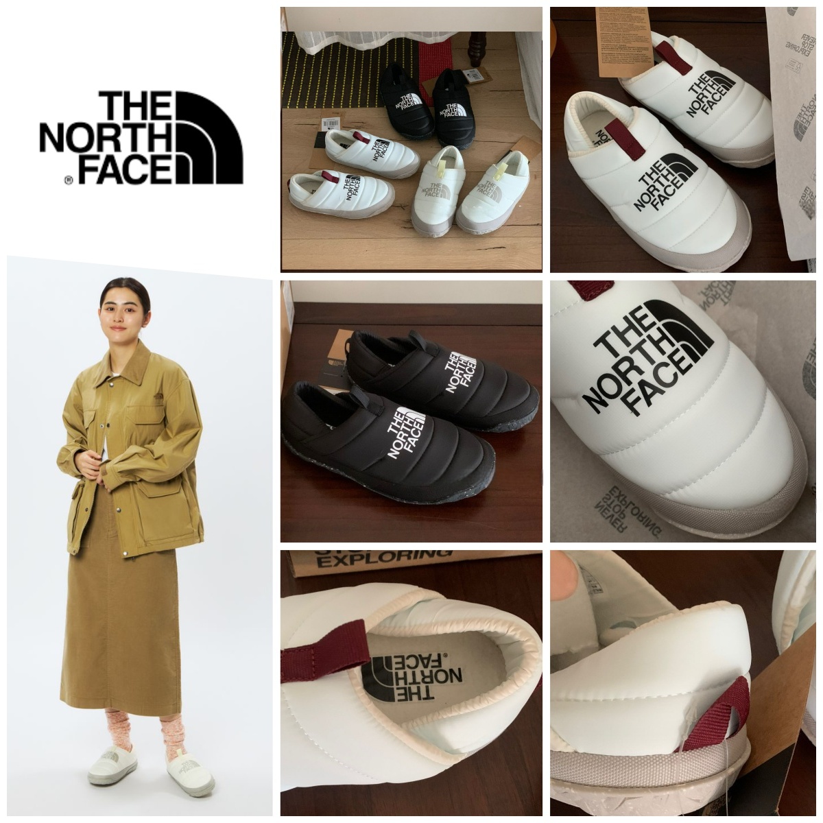 The North Face 一腳蹬棉鞋