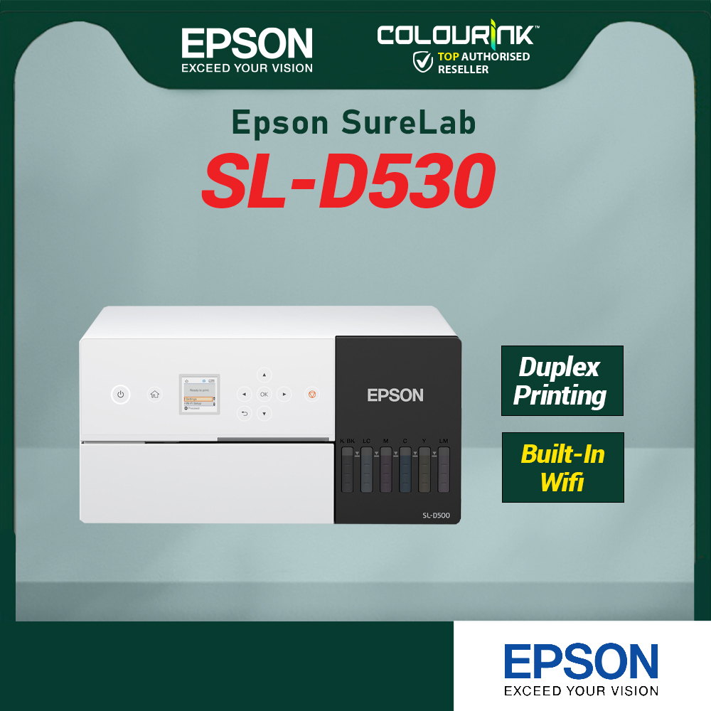 Epson SureLab D530 Photo Lab Printer | 3R & 4R Professional Photo Printer | Wi-Fi | Event & Photo Booth Printer