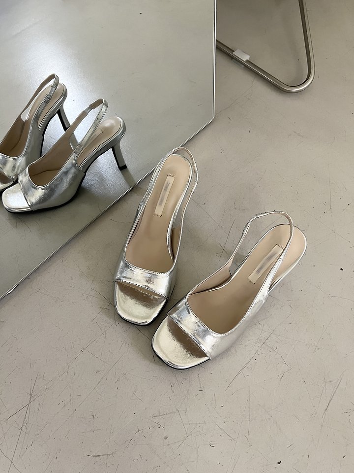 Open-toe Slingback (4 colors)