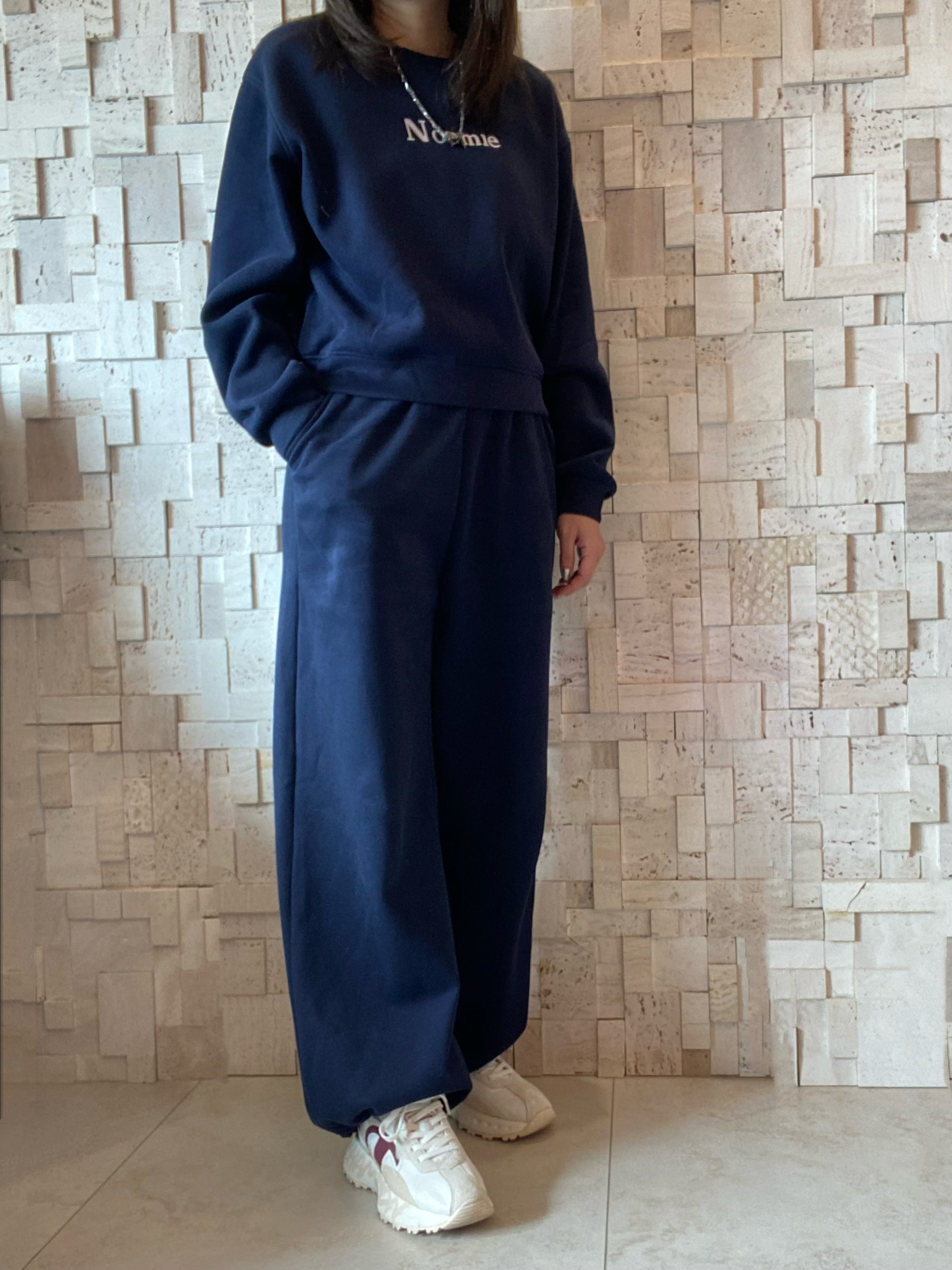 S00348 綉字衛衣套裝