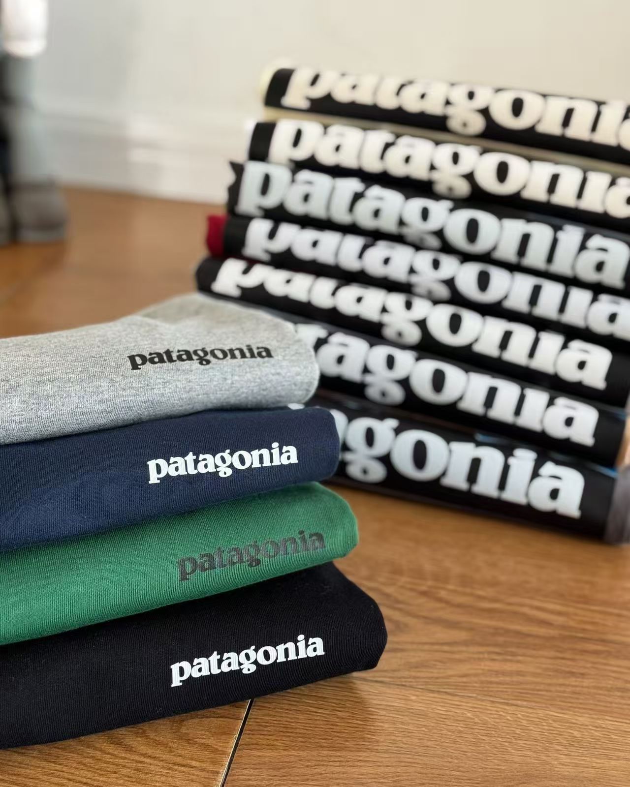 Patagonia 經典限定情侶長袖Tee