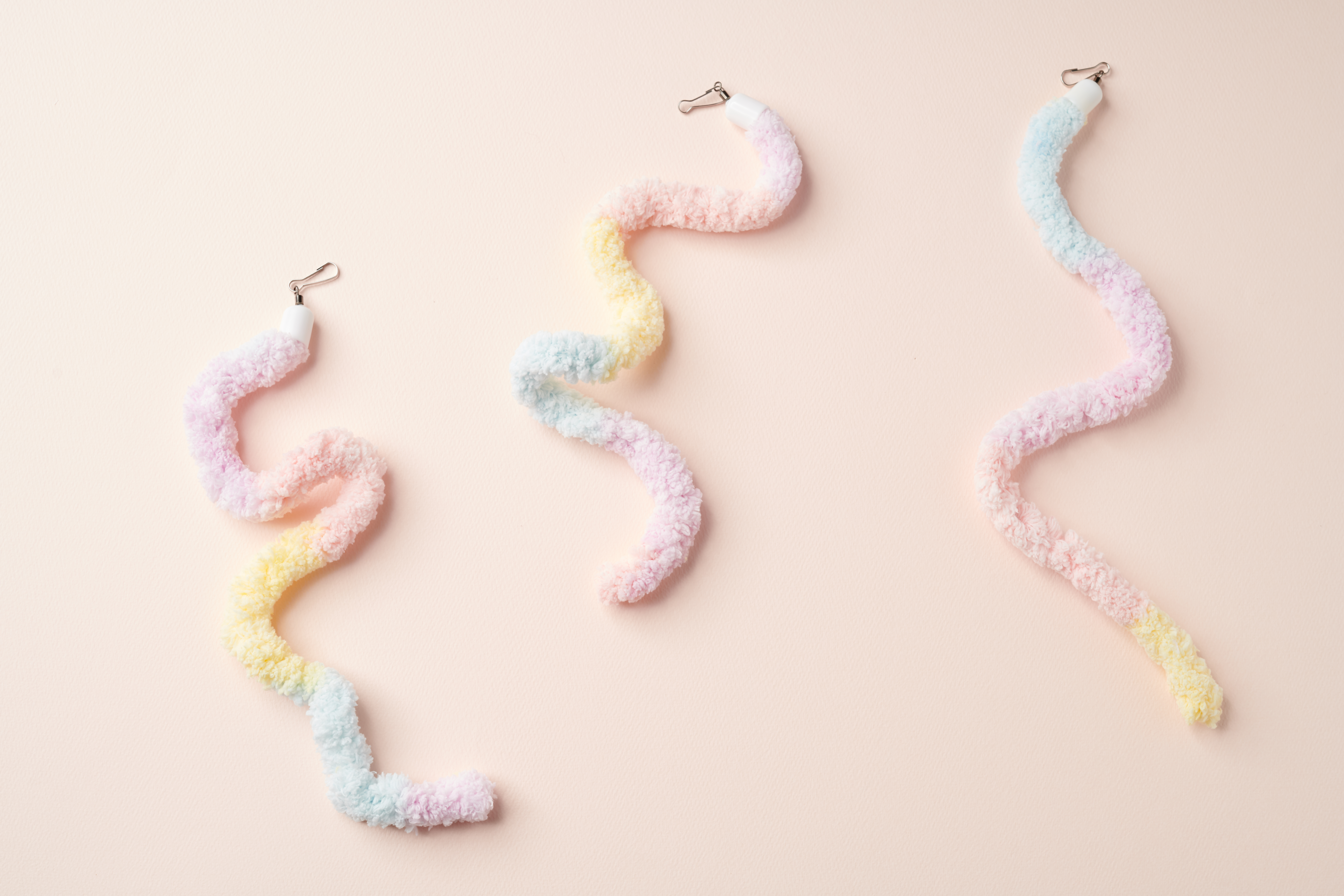 Zooahpet 彩虹棉花糖 레인보우 솜사탕 補充貓頭玩具
