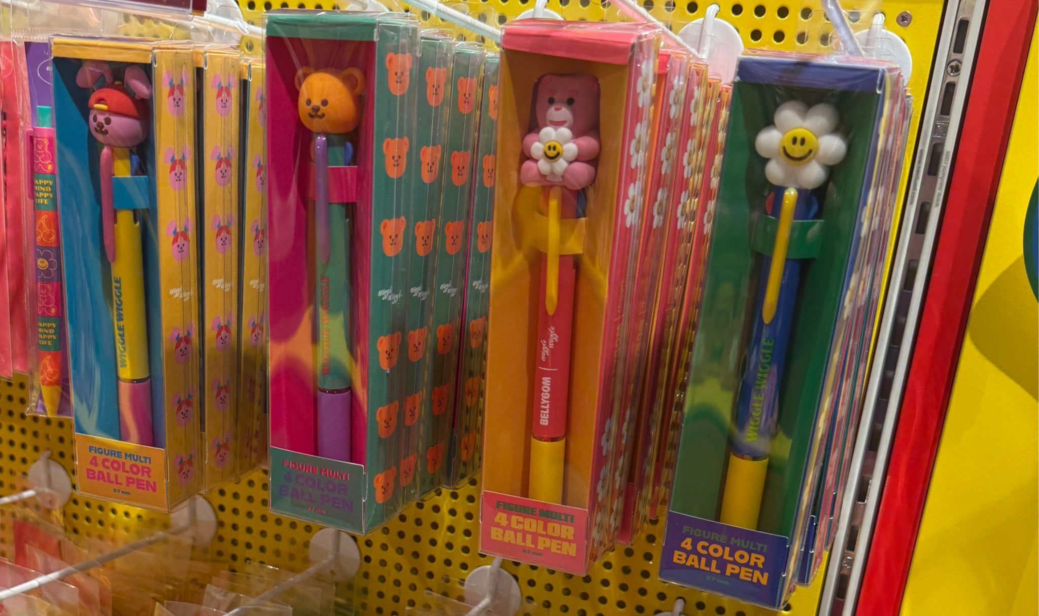 Wiggle wiggle四色筆