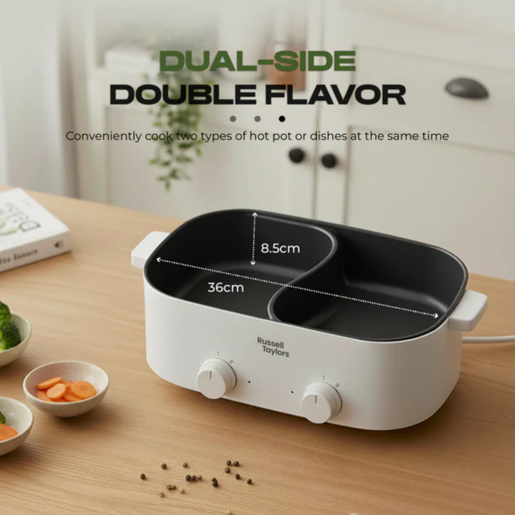 Russell Taylors 12L Steamer & Hotpot (MC32)