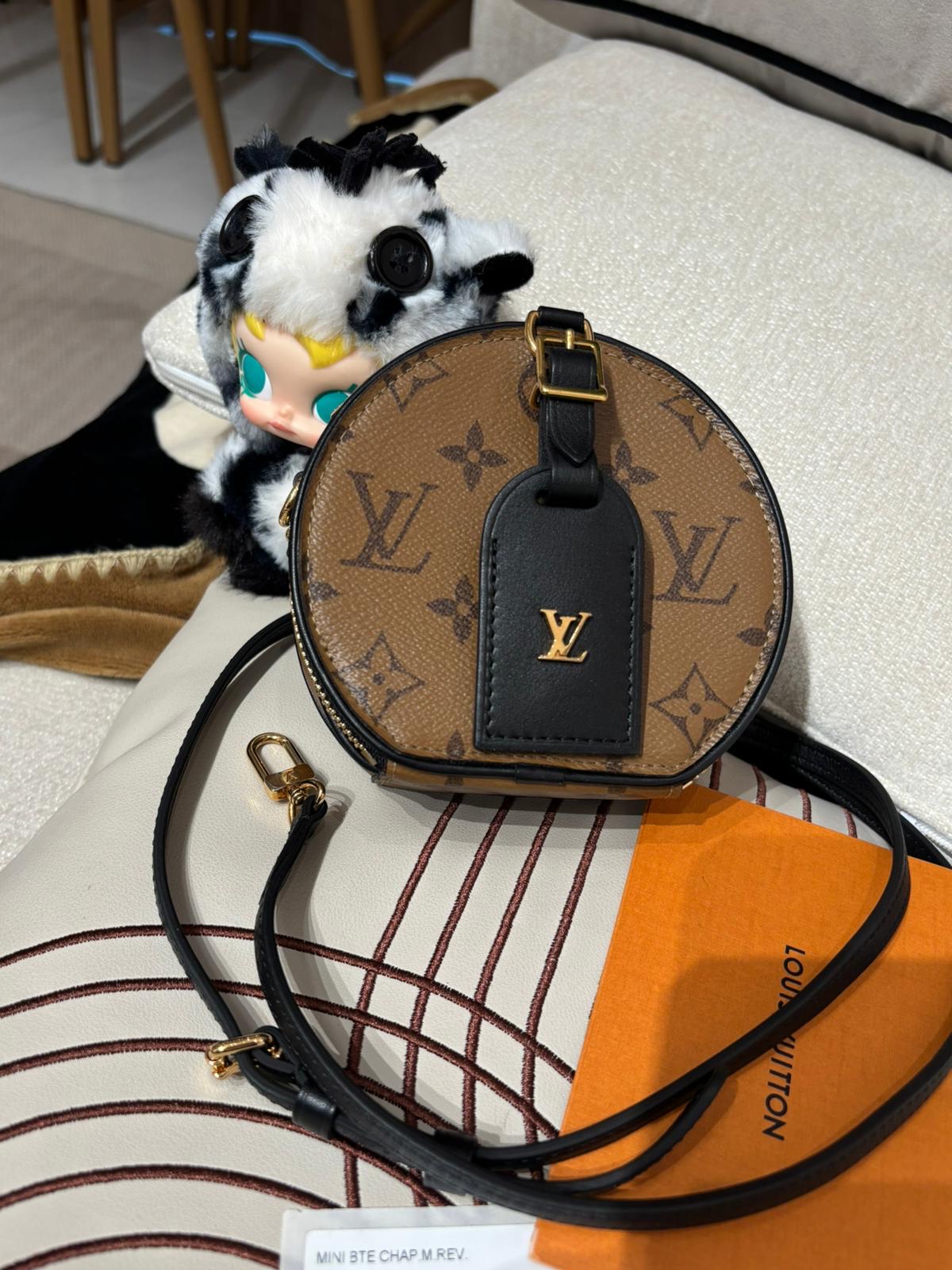 LV M83614 Mini Boite Chapeau 100%Authentic, 99%New ✅收據✅Dust bag✅Box
