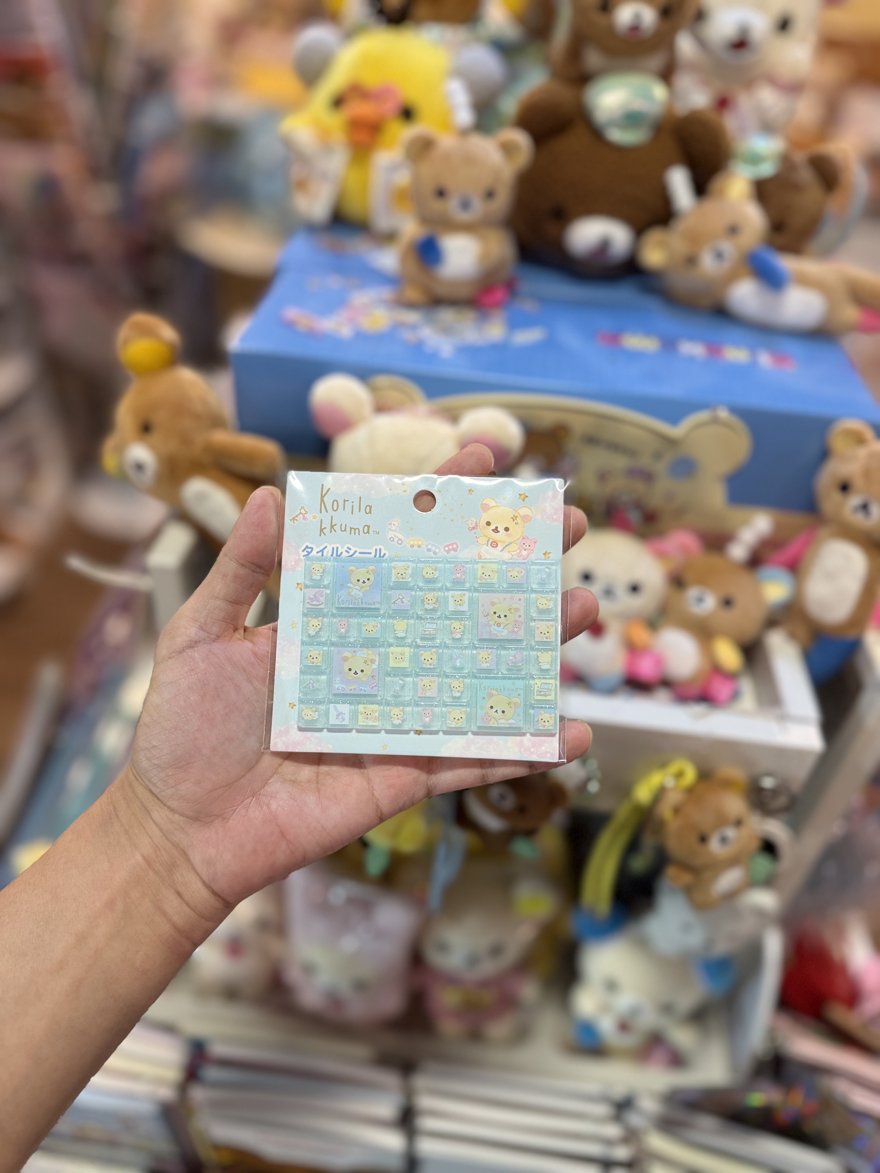 《現貨》全新滿滿小白熊系列立體方塊貼紙