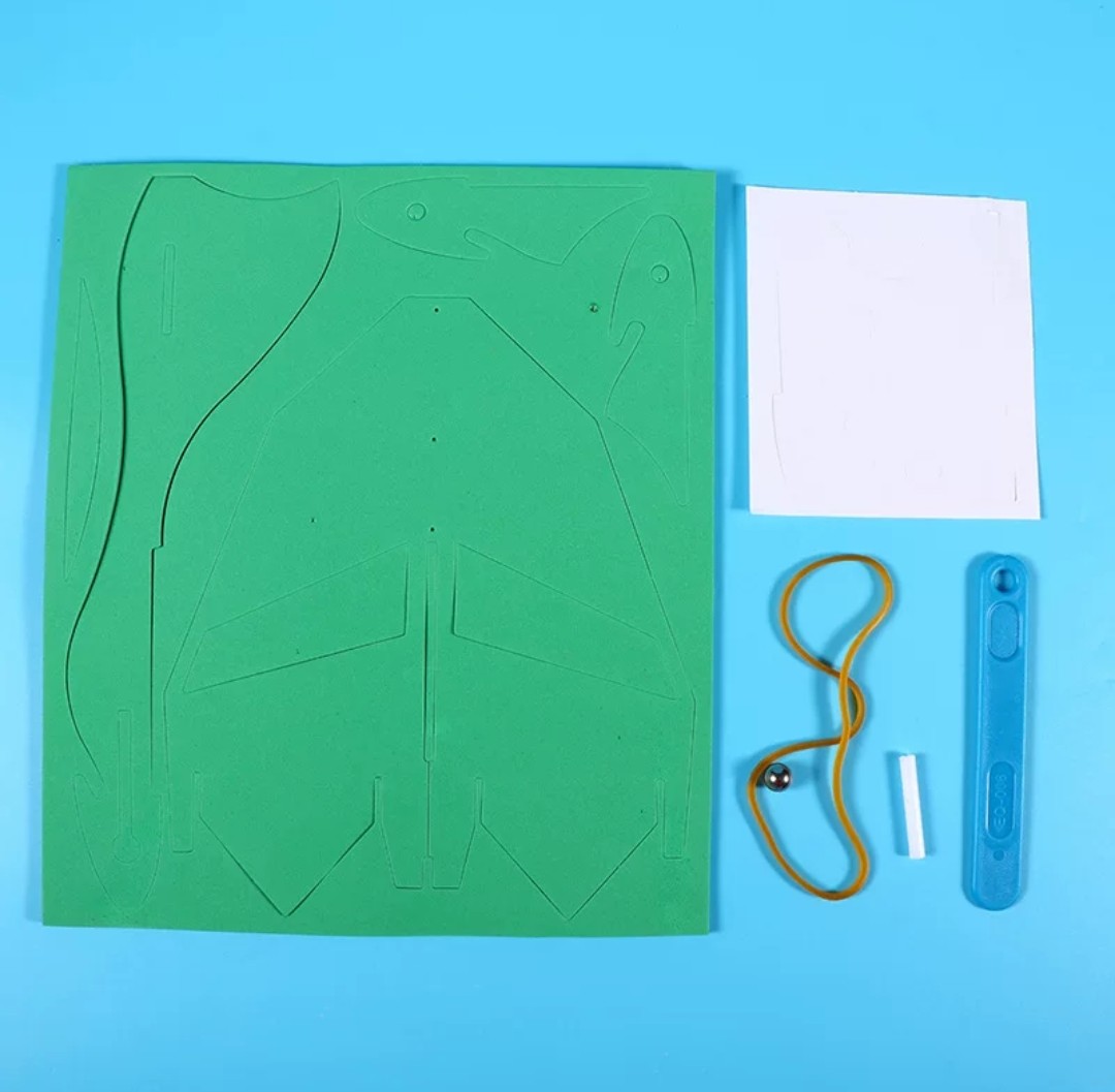 STEM科學實驗材料包-彈射飛機 (T357-32)  🚛 送貨方式請選(3)          