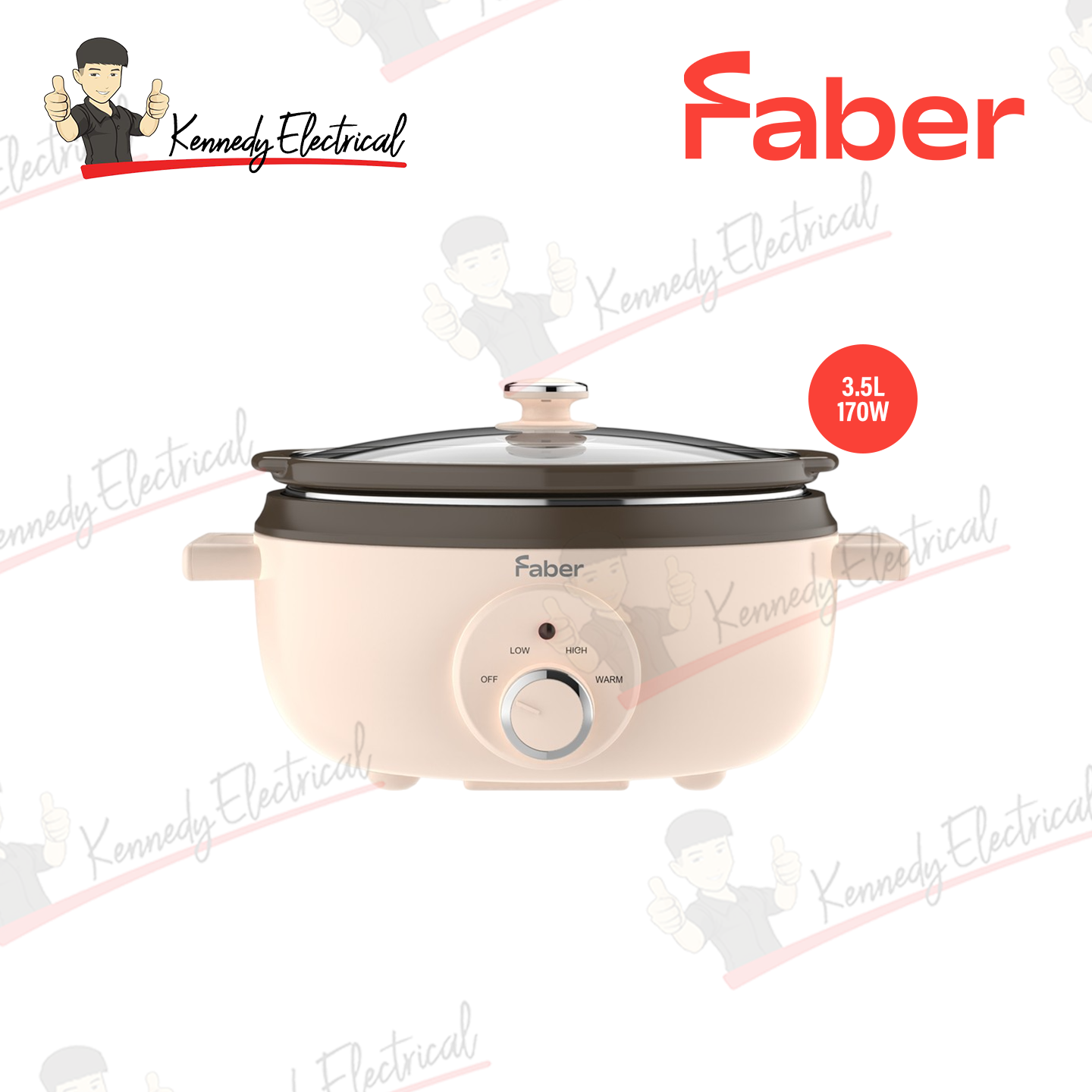 Faber 3.5L Slow Cooker FSC C3500