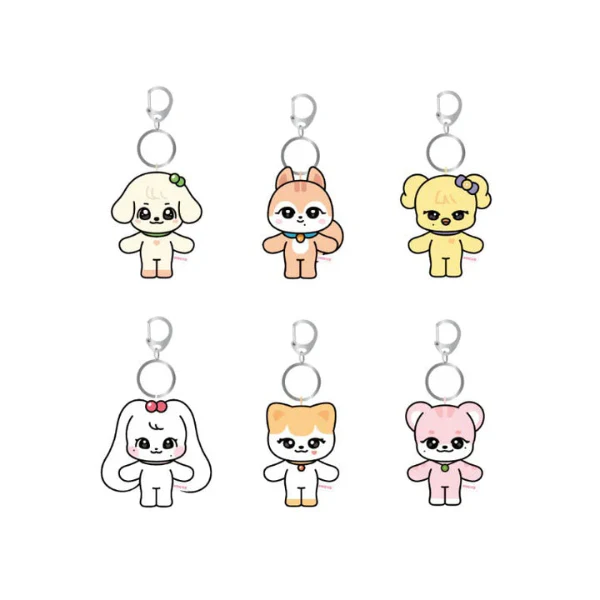 IVE - [MINIVE] 10CM PLUSH KEYRING - GANGANJI