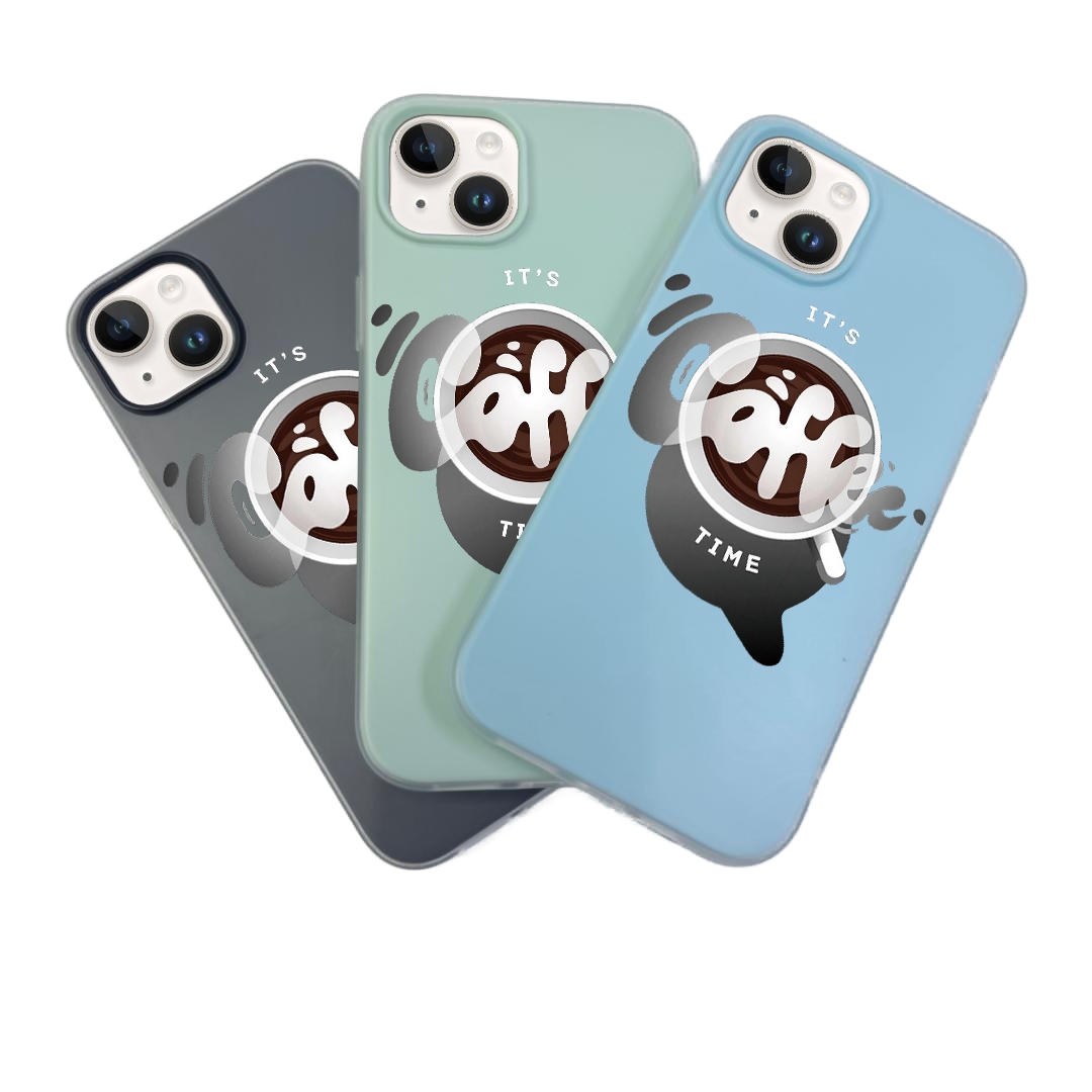 JELLY CASE PHONE FOR IPHONE - DESIGN COFFEE D