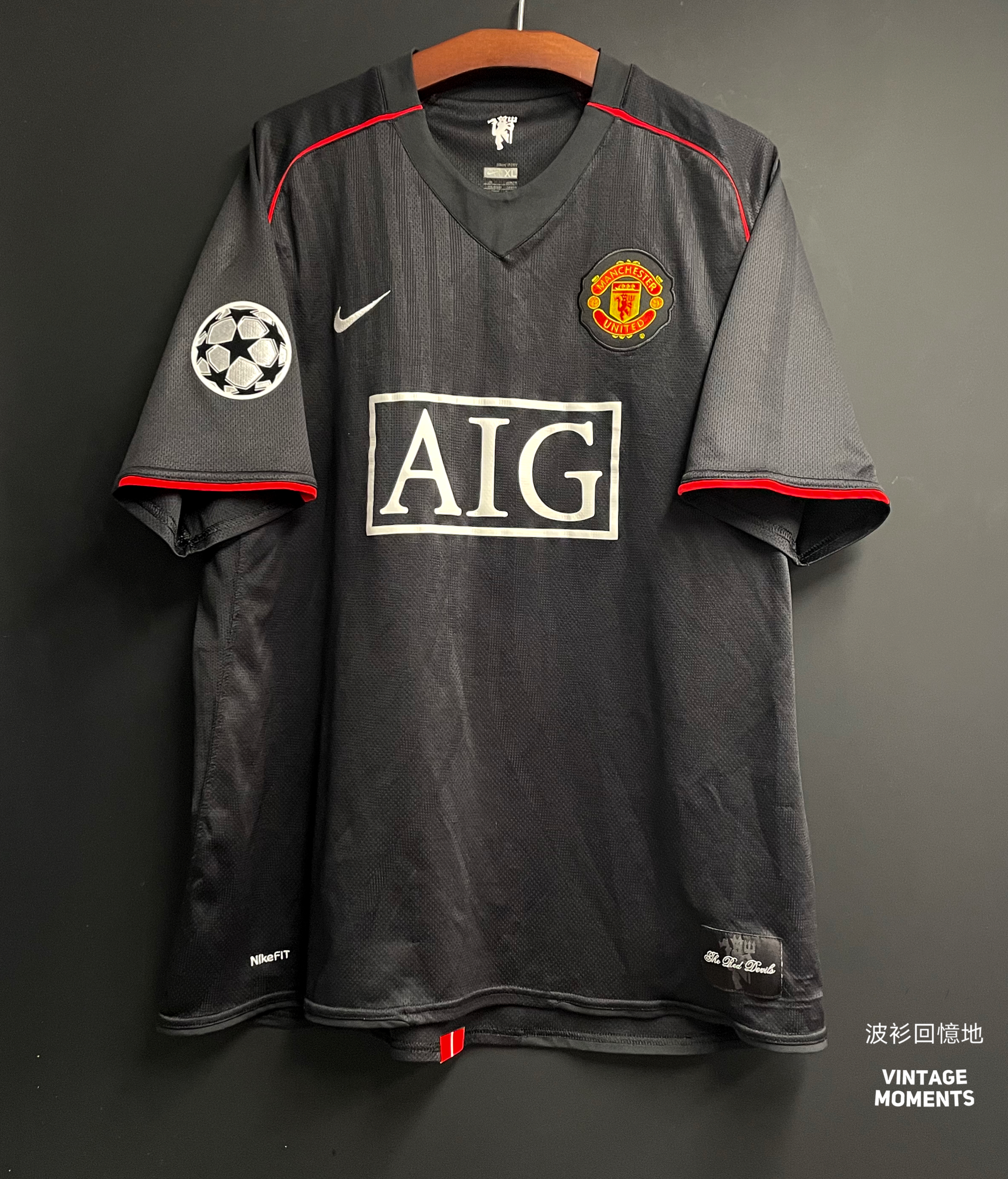 曼聯07/08客場 C朗拿度 MANCHESTER UNITED AWAY SHIRT RONALDO